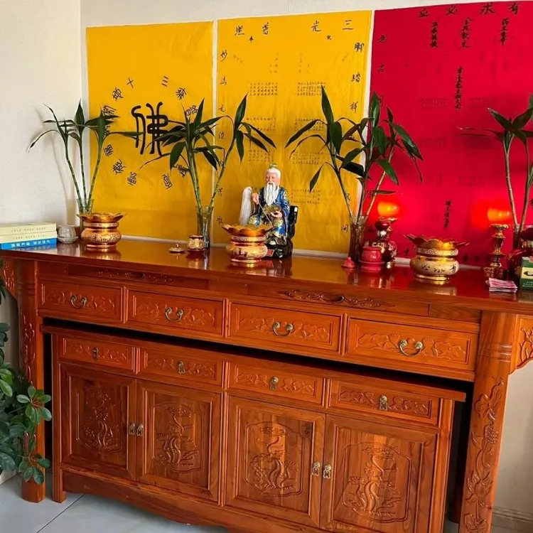 供桌实木家用供台条案佛桌佛台财神台中堂香案自建房中式香桌贡台