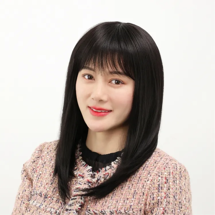 旗舰正品真人发丝全头套黑色长发女士修颜减龄整顶假头发自然舒适