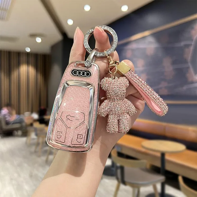 奥迪a4l钥匙套2024款女q5l专用a5高档a4新款s4汽车TT全包壳扣24款