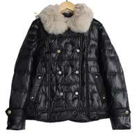 【赛瑞娜】精选女装新款款高端冬季女士黑色防寒服-11497