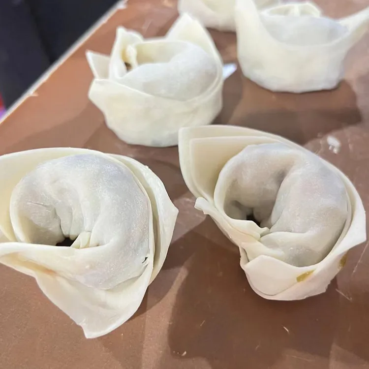 手工现做大馄饨石浦特产虾仁汤包台州扁食