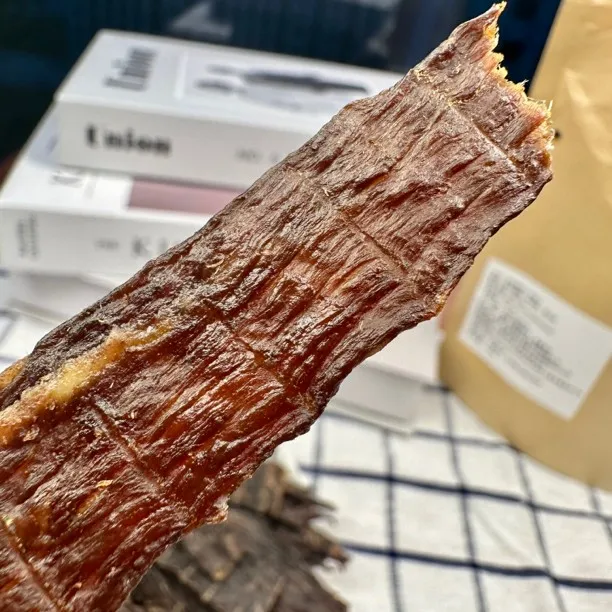 漠北草原薄切牛肉干韧性十足有嚼劲回味浓郁牛肉的味道100g/袋