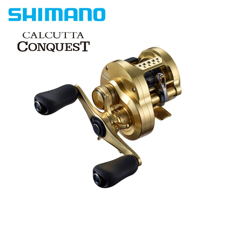 SHIMANO禧玛诺21 CQ 小金轮CALCUTTA CONQUEST 101HG 201鼓轮打黑