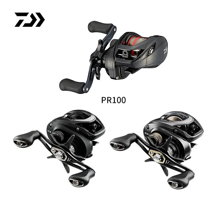 DAIWA达亿瓦PR100二代 CC80 CR80水滴轮新手泛用路亚鱼线轮远投轮
