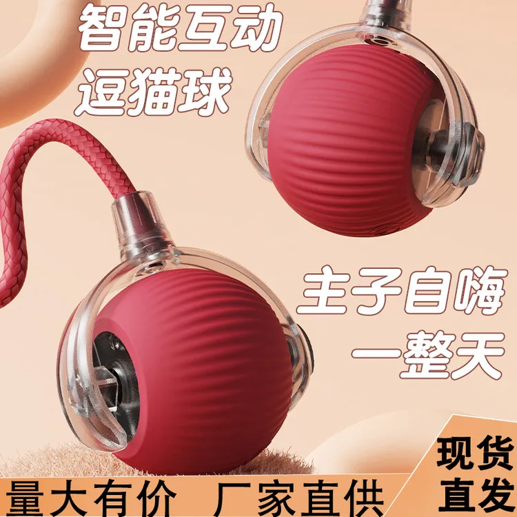 新款宠物用品智能滚滚球猫咪玩具自嗨解闷逗猫玩具宠物耐咬玩具
