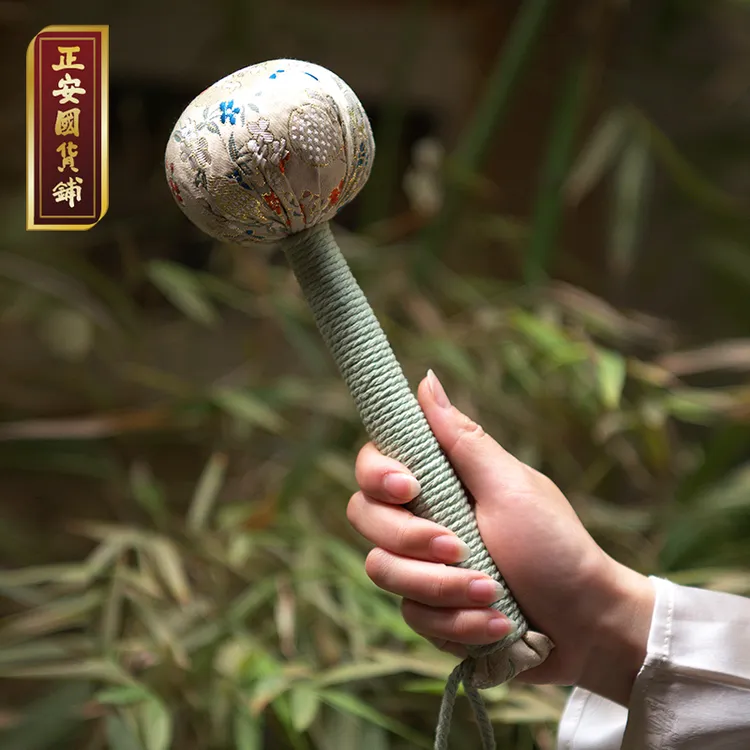 正安国山苍子九子手捶 敲打锤拍打颈肩腿锤送礼按摩锤养生美人锤