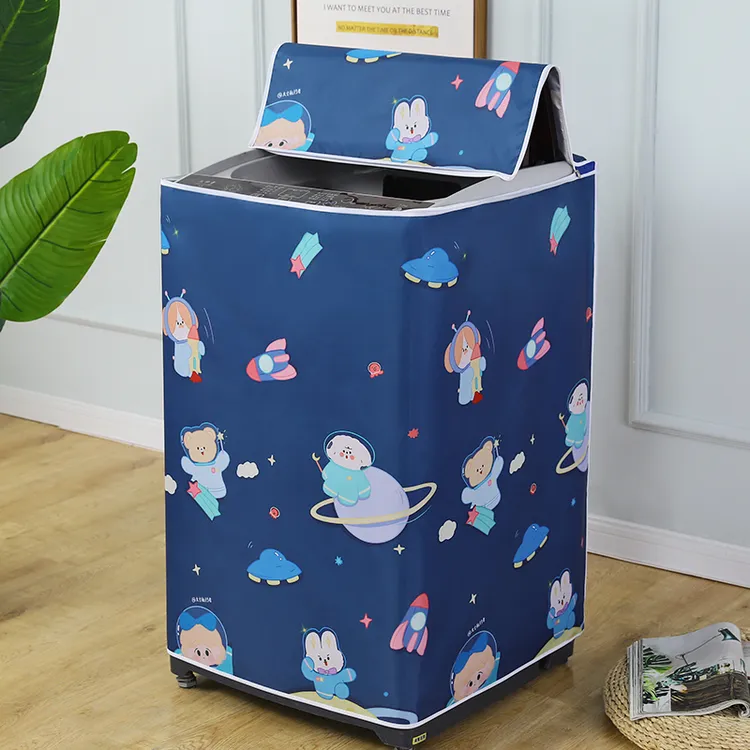 洗衣机防尘罩盖布防水防晒小天鹅上开盖波轮全自动套海尔美的通用