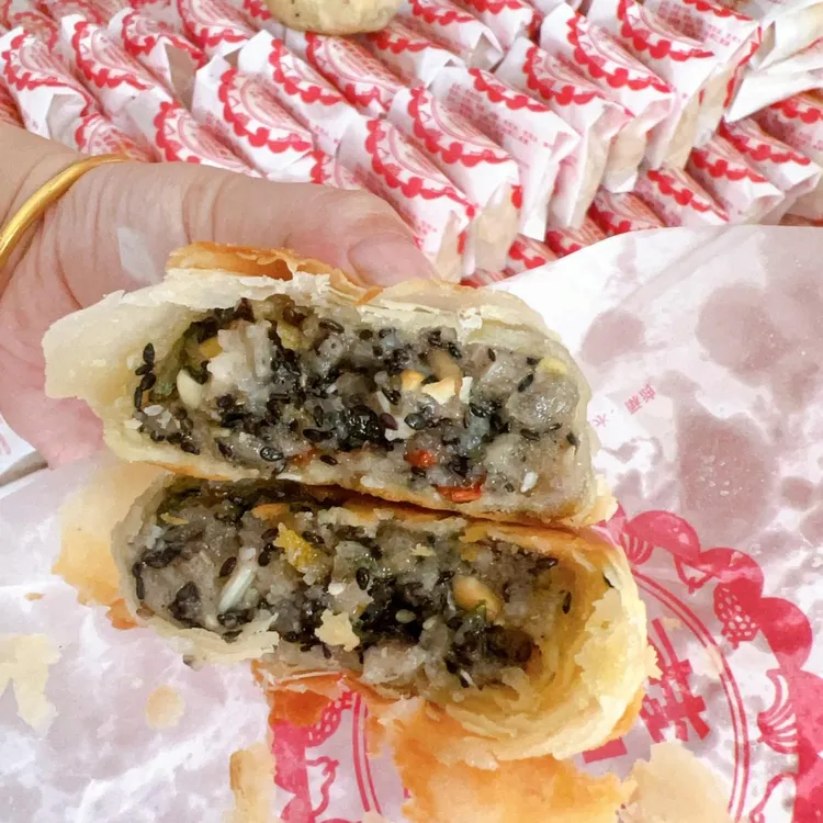 长平手工月饼葱油