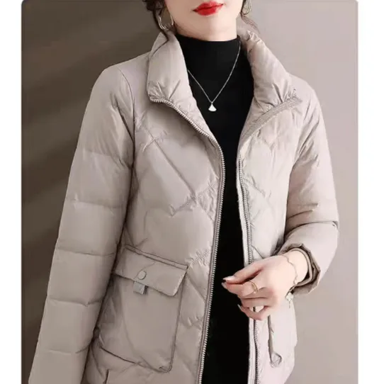 冬季韩版新款棉服短款女冬季保暖百搭时尚立领女士棉衣小个子棉袄