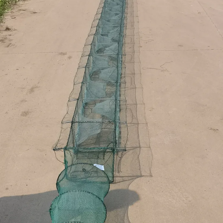 十二米两头倒青虾河虾笼两头倒小宝虾笼