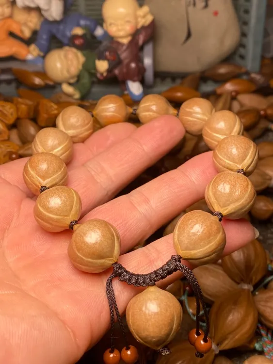 橄榄核铁核正圆手串正圆铁核手串