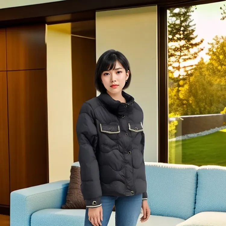 A036 YZW时尚气质休闲保暖百搭羽绒服