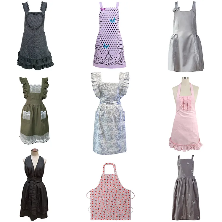 小红书姜妍同款围裙防水防污家用围腰收腰显瘦烘焙餐饮专用罩衣