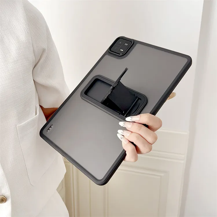 适用小米平板7防摔XIAOMI PAD 6pro支架保护壳肤感SE轻砂便携画画