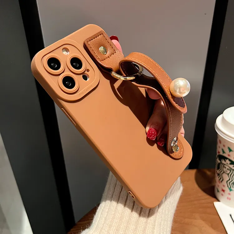 纯色opporeno9手机壳reno8pro+腕带reno7防摔6硅胶5k网红4se女款3
