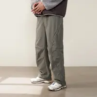 NOTHOMME山系户外Teflon三防运动裤骑行徒步撞色车线分割长裤男