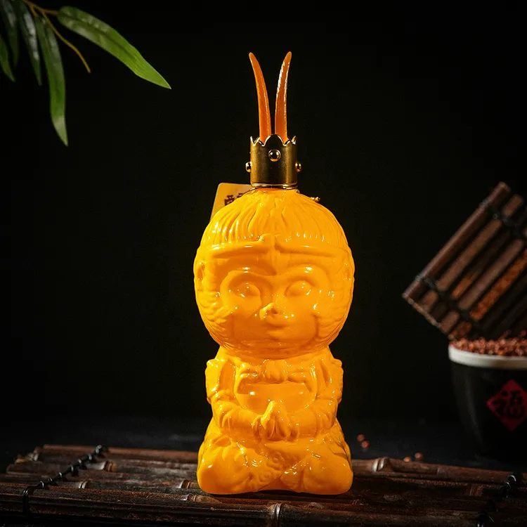 好粮心好粮心大圣归来小批量定制五粮固态浓香型粮食酒52度500ml