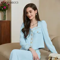 COCO BECCI【塞纳河畔】法式名媛风套装YT24YA540004