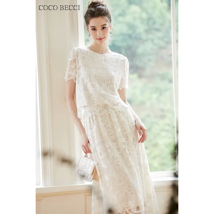 COCO BECCI新【流光一夏】针织套装YT24YSU540002