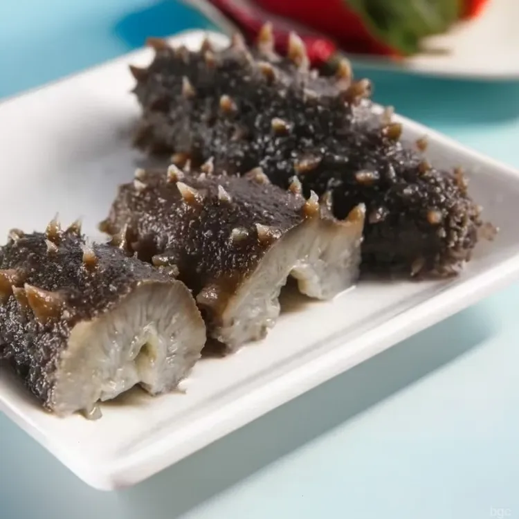 青岛即食海参60只左右 加两只试吃单冻（活参加工  顺丰发货）