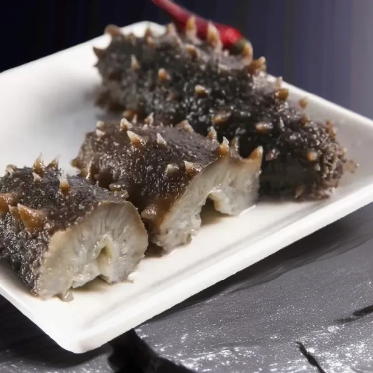 青岛即食海刺参营养40-60只左右 加两只试吃（活参加工  顺丰包邮）