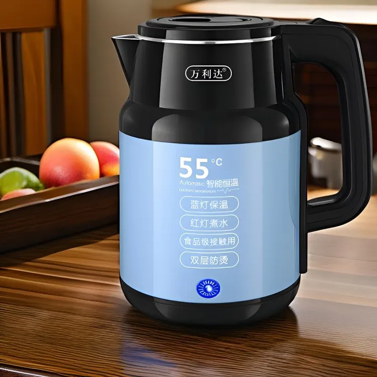 万利达电烧水壶自动断电恒温壶大容量家用多功能煮水全自动开水壶