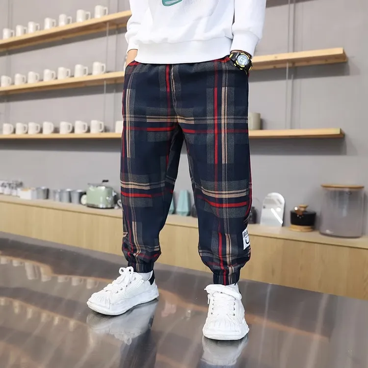 童装男童裤子春秋装儿童休闲裤外穿中大童运动裤长裤潮童加绒冬款