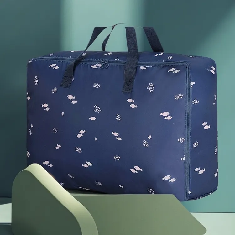 加厚牛津布棉被收纳袋防水防潮大容量衣物整理袋批发衣服搬家袋子