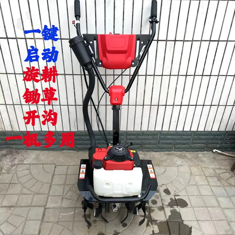 新款电启动多功能汽油微耕机 订制款