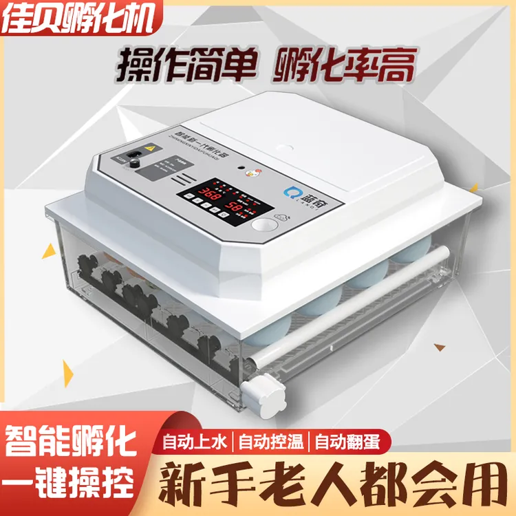 全自动孵化器智能小型家用孵化机芦丁鸡孵化箱鸡鸭鹅鸽子鸟孵蛋器