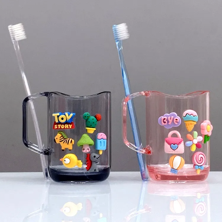 个性创意卡通宝宝刷牙杯家用儿童漱口杯学生可爱洗漱杯牙缸牙刷杯