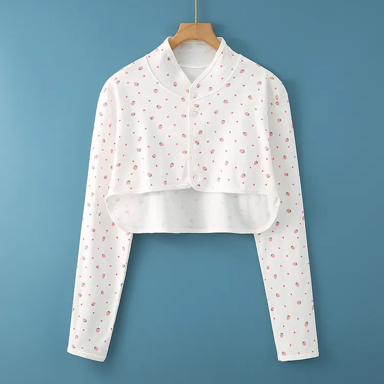 彩棉薄款护肩颈椎坎肩睡觉空调房防寒孕产妇坐月子保暖小披肩夏季