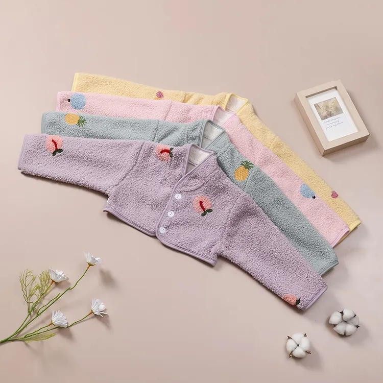 儿童睡觉护肩膀宝宝衣牛奶绒婴儿保暖坎肩小孩护胳膊马甲长袖秋冬