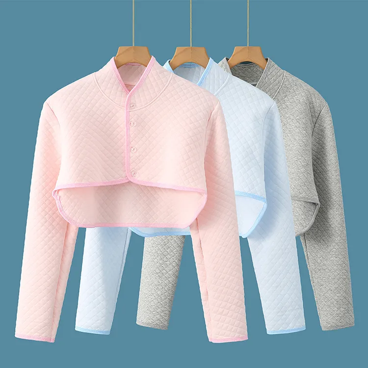 四季男女彩棉护肩颈椎坎肩睡觉产妇坐月子中老年肩周防寒保暖披肩