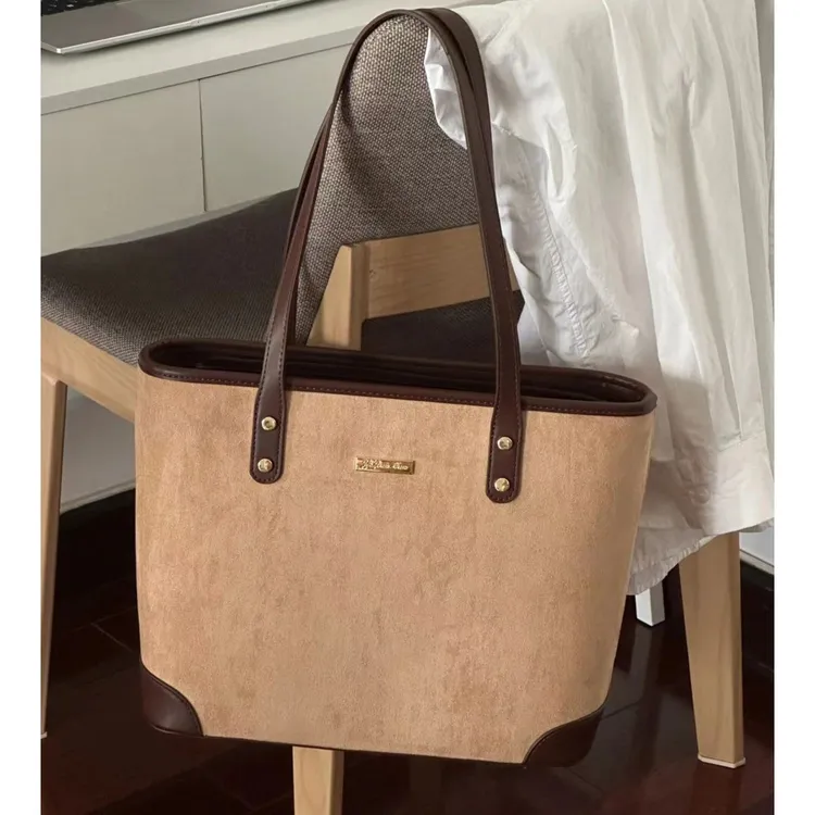 大容量包包女士2025新款秋冬百搭单肩包今年流行托特包早八通勤包