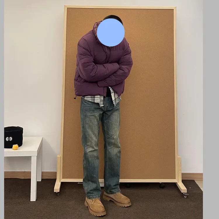 美式废土风提档牛仔裤2024秋季百搭显瘦水洗复古宽松重磅直筒裤男