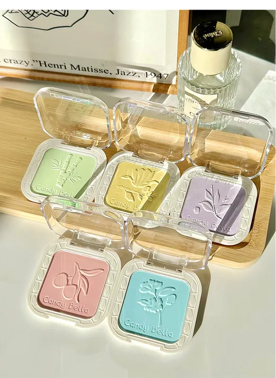 Candy Bella纯欲五色腮红防水防汗学生党新手友好细腻便携