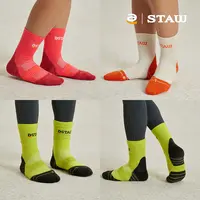 STAW美利奴羊毛跑步长袜户外运动保暖秋冬训练透气无骨缝合袜子