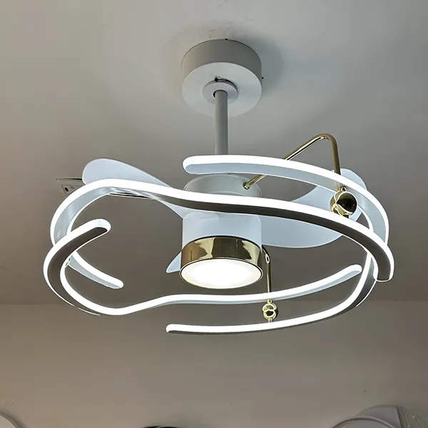 轻奢客厅创意简约吊灯北欧餐厅顶灯家用房间大气个性主卧书房圆形