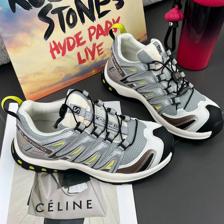 户外登山跑鞋百搭运动鞋减震轻便防滑老爹鞋网红爆款百搭透气网面