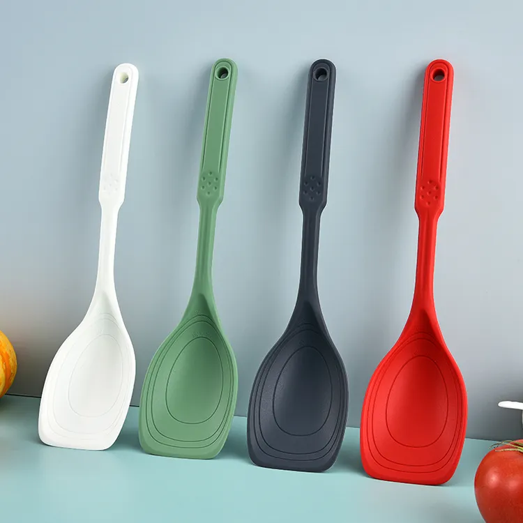 耐高温多用途硅胶锅铲不粘锅专用炒菜铲家用辅食铲小号锅铲耐高温