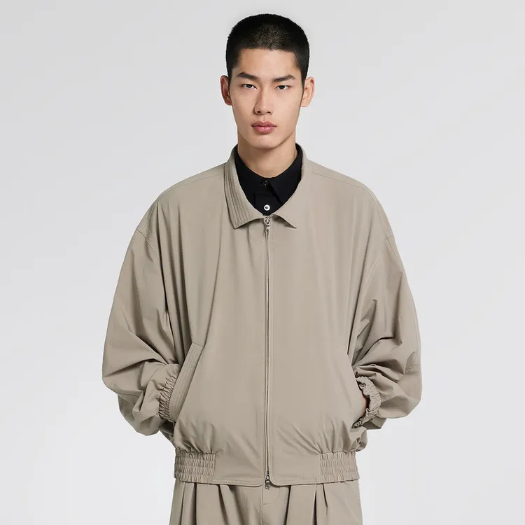 速写男装秋新品夹克宽松翻领长袖H型时尚户外休闲通勤9N8610440