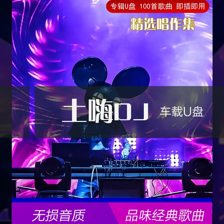 汽车载U盘碟片土嗨劲爆dj流行歌高质量无损音乐车载MP3优盘
