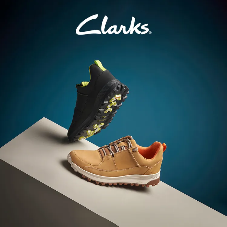Clarks其乐城市户外系列男鞋潮流舒适缓震防滑耐磨户外运动休闲鞋