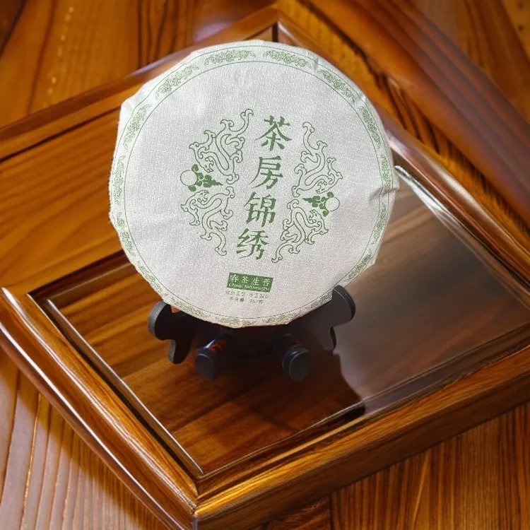 茶房锦绣（普洱古树生茶饼）357g