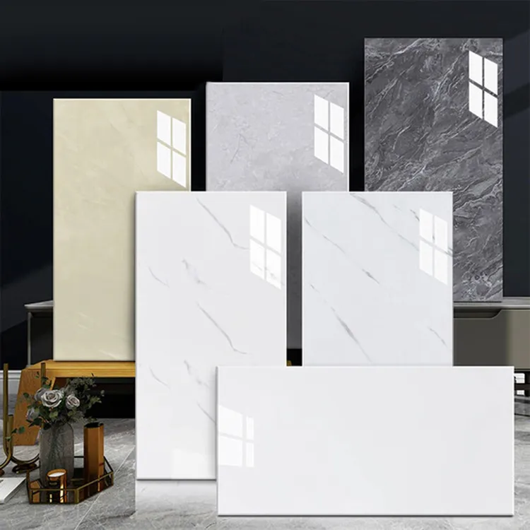 仿瓷砖墙贴大理石防水防潮贴纸自粘客厅卫生间翻新装饰遮丑铝塑板