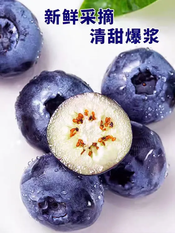 顺丰包邮  精品包装颗颗甄选蓝莓香甜爆汁冷藏口感更佳坏果包赔