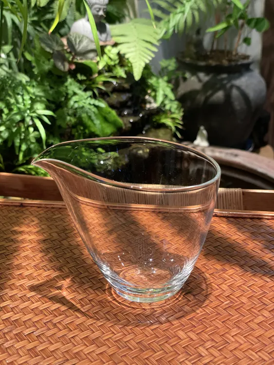 很好用的加厚玻璃杯公道杯分茶器日式耐热公道杯180容量出汤顺畅