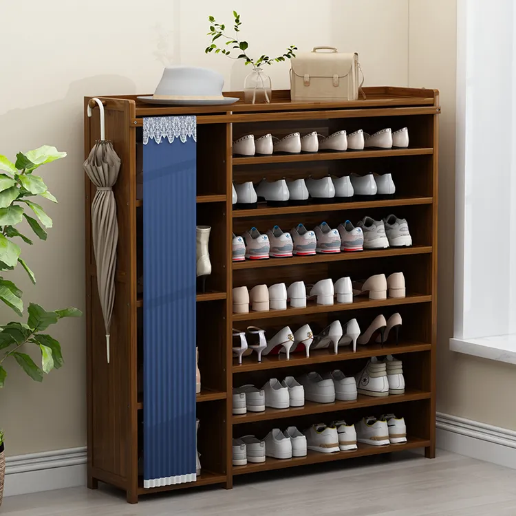 过早鞋架子简易多层防尘鞋柜家用出租房门口收纳置物经济型大容量