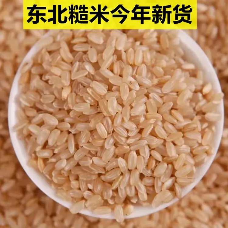 东北糙米当季新米农家新米健身饱腹营养米饭五谷杂粮1斤5斤10斤米